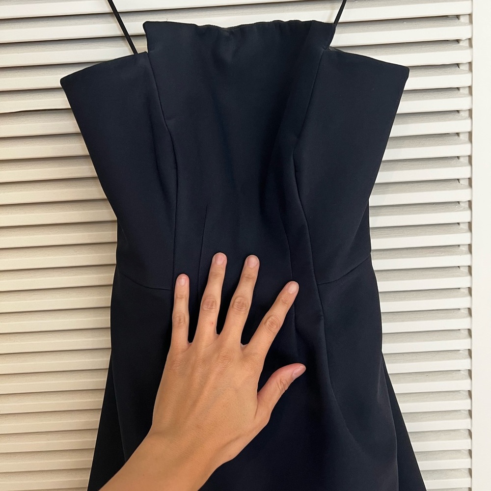 Keepsake Navy Structured Dress - image 3